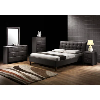 SAMARA bed, BLACK